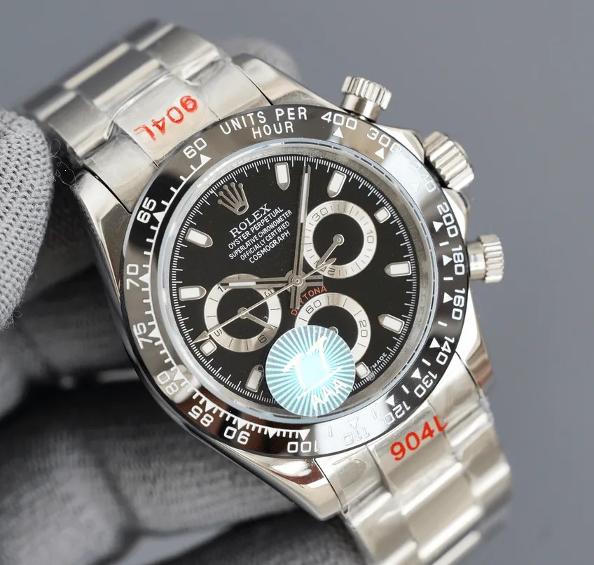 Srebrny rolex daytona fake