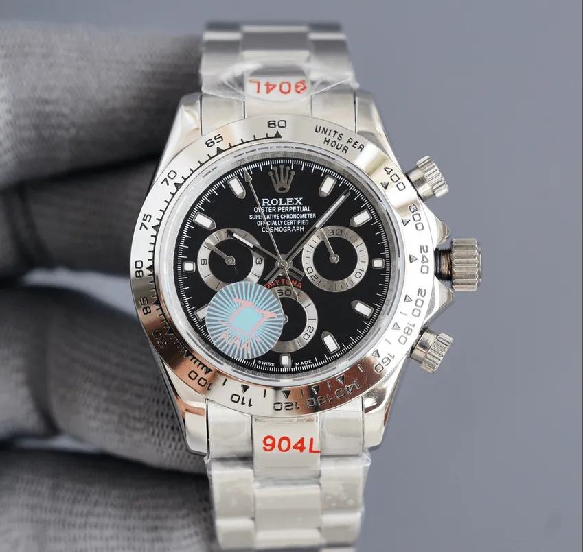 srebrny rolex daytona fake