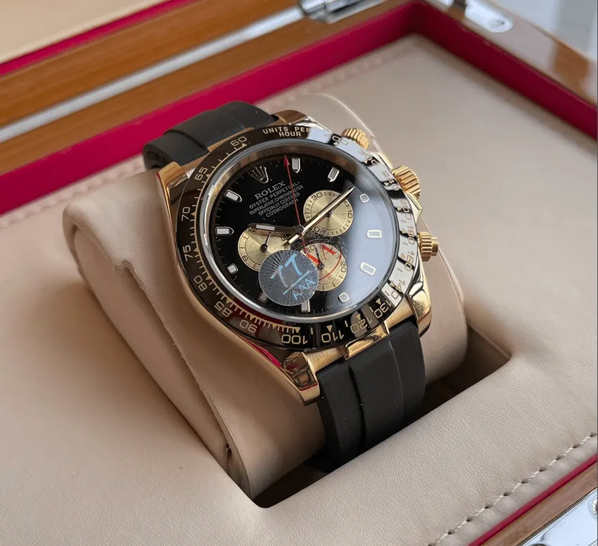 rolex daytona złoty podróbka