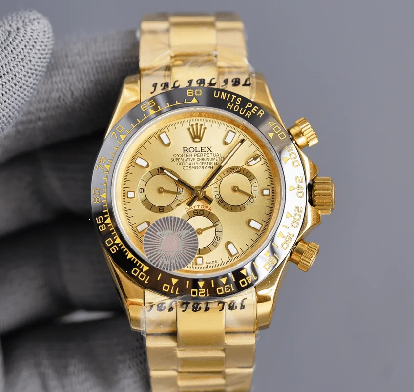 podróka złoty rolex daytona