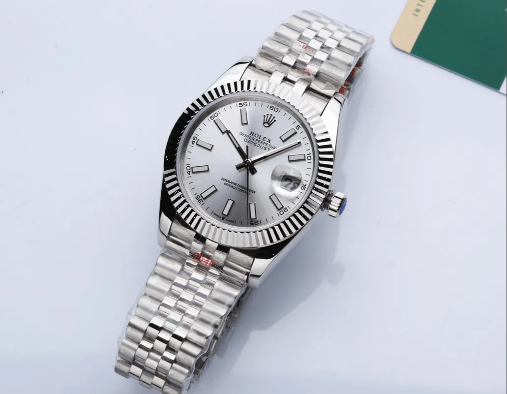 podróbka rolex datejust stalowy